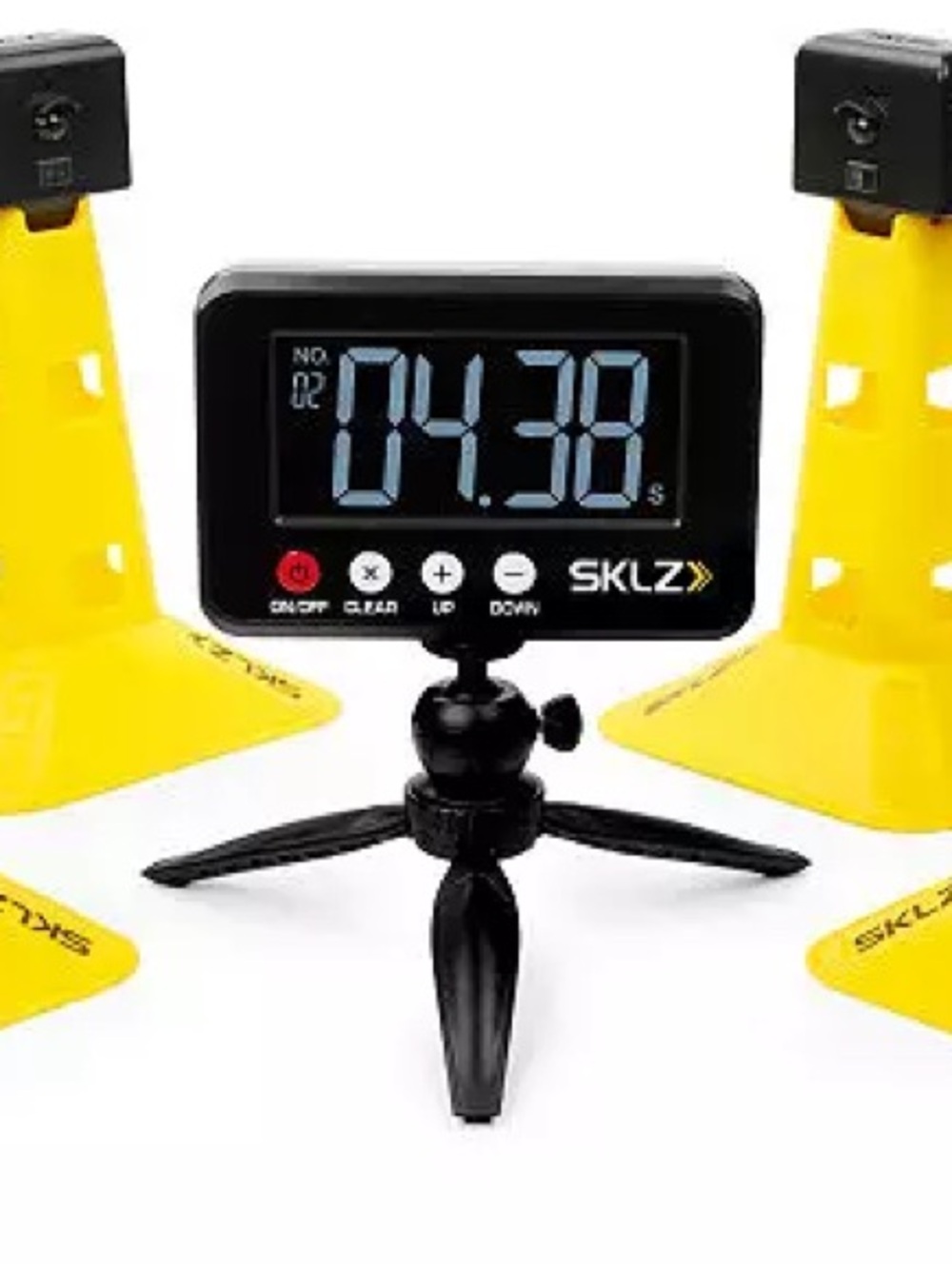 SKLZ Digital Training Timer with Black Tripod - Black and Yellow